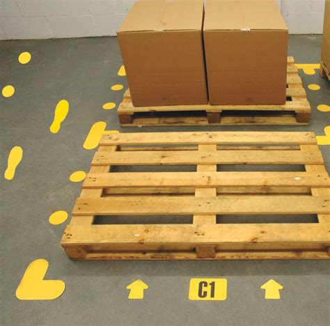 warehouse floor location markers (FLSI)