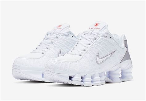 Nike Shox TL White Silver AR3566-100 Release Date | SneakerFiles