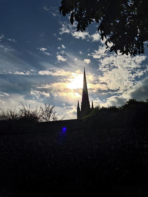 Norwich Cathedral silhouette Photograph by Rob Murphy - Fine Art America