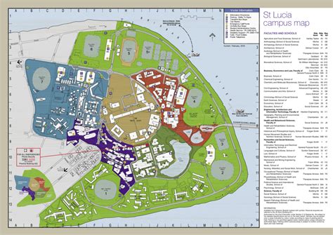 St Lucia Campus Map - Property and Facilities Division