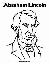 Abraham Lincoln Coloring Pages Printable  Home sketch template