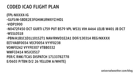 Flight Planning, Weather & NOTAMS for Singapore