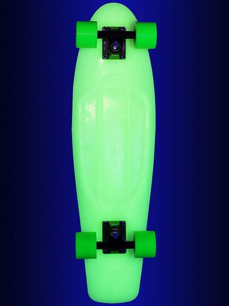 Glow in the Dark Skateboard - The Awesomer