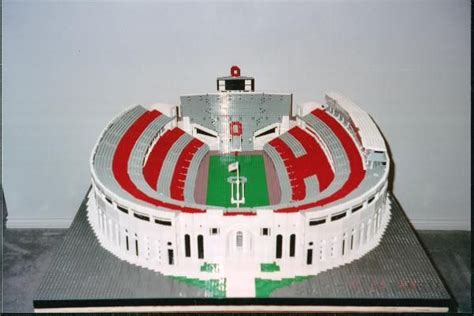 Ohio Stadium in Legos | Ohio stadium, Ohio, Ohio state