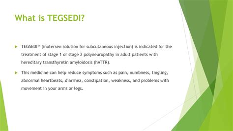 PPT - Tegsedi - Inotersen Injection PowerPoint Presentation, free download - ID:10097775