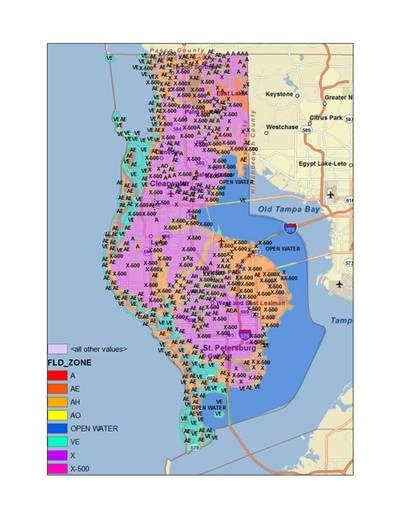 Pasco County Flood Zone Map - Maping Resources