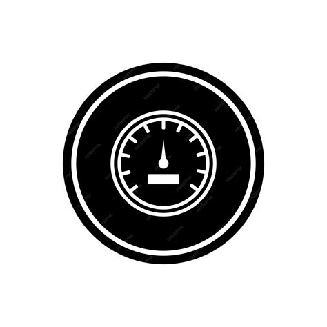 Premium Vector | Speedometer icon vector template illustration logo design