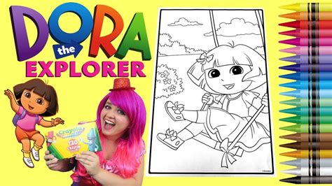 Dora The Explorer Crayola Giant Coloring Books