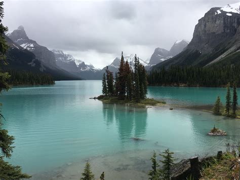 Maligne Lake in Jasper, Alberta