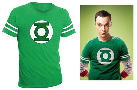 All Shirts Worn by Sheldon Cooper in The Big Bang Theory: Sheldon Coopers 'Green Lantern ...