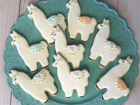 Llama cookies | Llama cookies, Cookies, Cake