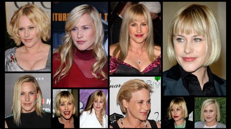 Patricia Arquette hairstyles | Short and long haircuts for a heart ...