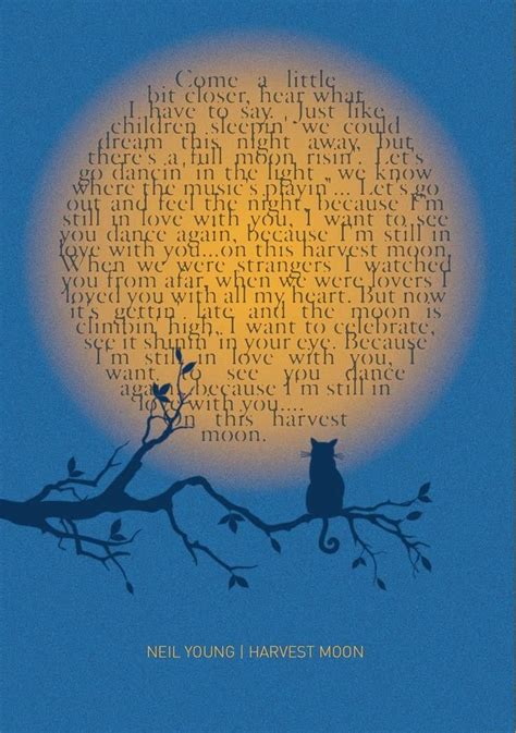 On The Harvest Moon | Neil young, Good night moon, Love moon