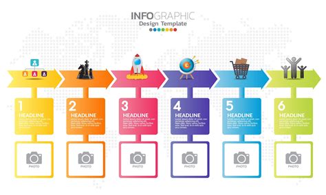 Infographic elements for content, diagram, flowchart, steps, parts ...