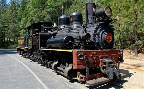 Yosemite Sugar Pine Railroad Day Trip Vintage Steam Engines