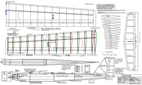 Free balsa wood rc airplane plans