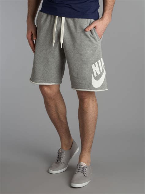 Nike Classic Sweat Shorts in Gray for Men | Lyst