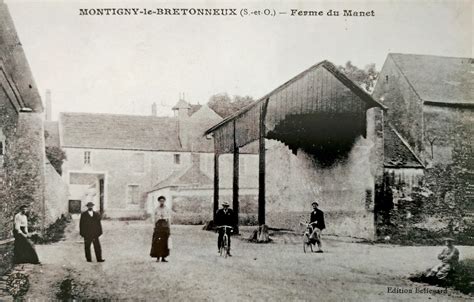 Montigny-le-Bretonneux - Montigny-le-Bretonneux Entrée de la Ferme du Manet - Carte postale ...