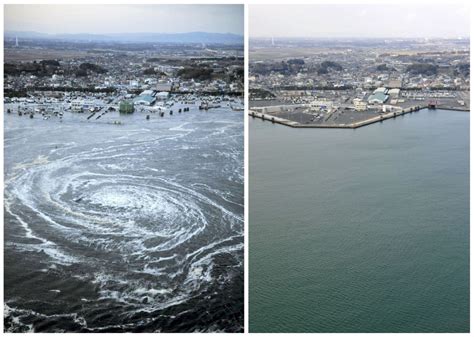 JAPAN BEFORE AND AFTER TSUNAMI - Omygad!