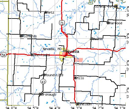 Nevada, Missouri (MO 64772) profile: population, maps, real estate, averages, homes, statistics ...