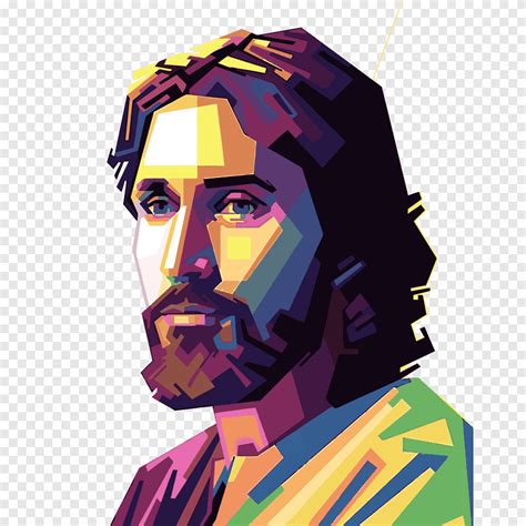 Santo Volto di Gesù Cristianesimo, Gesù Cristo, arte, cristianesimo png | PNGEgg