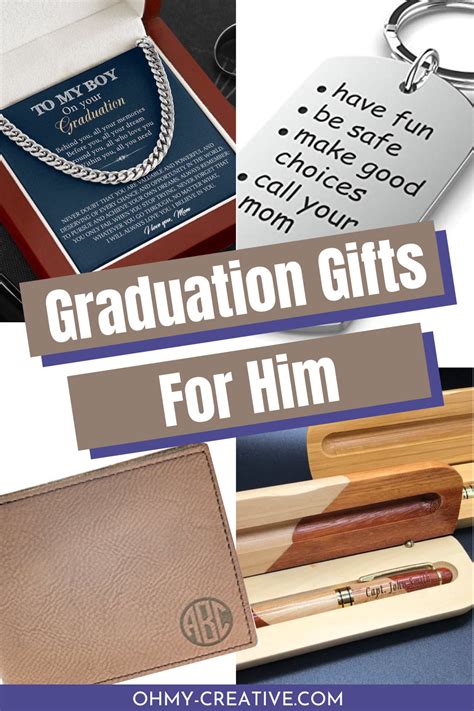 Meaningful Graduation Gifts For Him - Oh My Creative