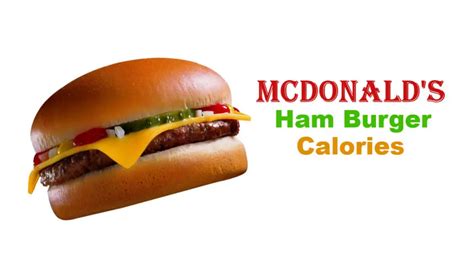 McDonald's Hamburger Nutrition Facts, Calories, Ingredients of Hamburger