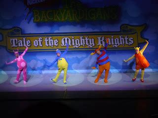 Our Three Dragonflies: The Backyardigans Live Show!!!