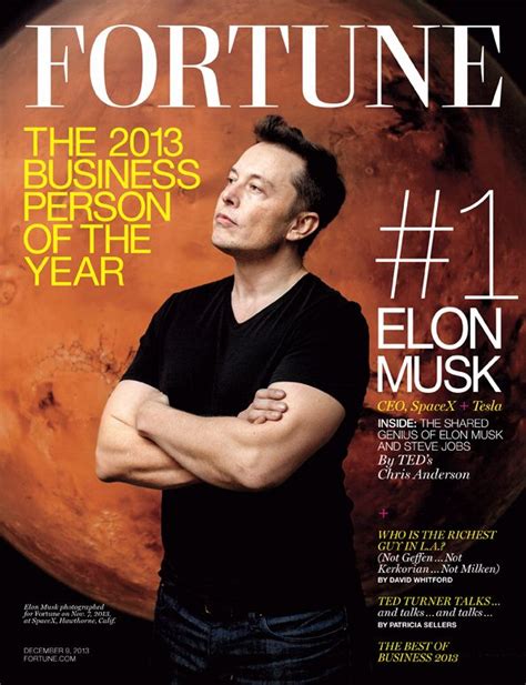 Tesla CEO Elon Musk is Fortune's Business Person of the Year. Current ...