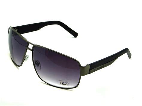 DG Sunglasses Mens Metal Aviator Designer Cop Retro Square Modern Black US DG45 | eBay