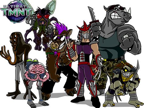 ULTIMATE TMNT Enemies Redesign by Dreven on DeviantArt