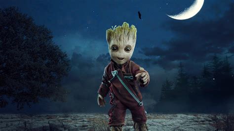 1920x1080 Resolution Baby Groot 1080P Laptop Full HD Wallpaper ...