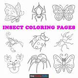 Free Printable Insects Coloring Pages For Kids sketch template
