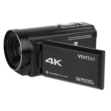 Best Buy: Vivitar 4K Waterproof DV Camera DVR48K-BLK-STK-4