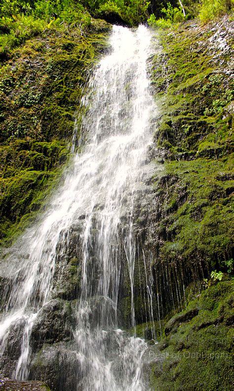 Lulumahu Falls - a Pali Mountainside Waterfall