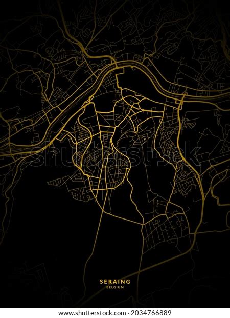 Seraing Belgium City Map Seraing City Stock Illustration 2034766889 ...