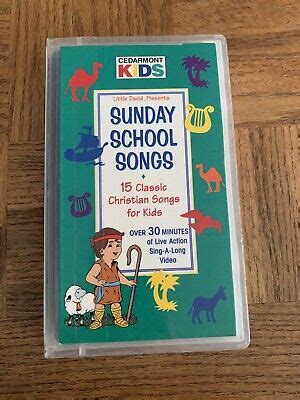 Cedarmont Kids Sunday School Songs(VHS 1996)TESTED-RARE VINTAGE-SHIPS N 24 HOURS 84418221868 | eBay