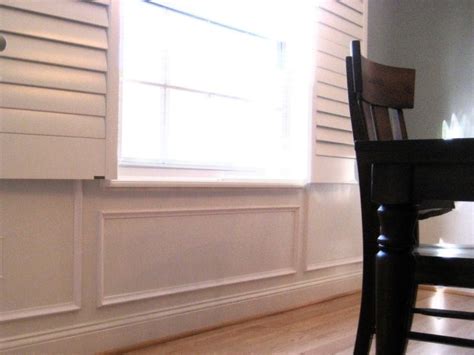 Faux Technique for Wood Panels on Wainscoting | Faux wainscoting, Diy ...