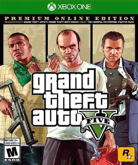 Restored Grand Theft Auto V - Premium Edition (Xbox One, 2014) Shooter Game (Refurbished ...