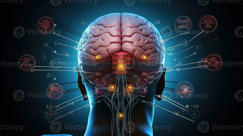 computer artificial brain implant ai generated 29709292 Stock Photo at ...