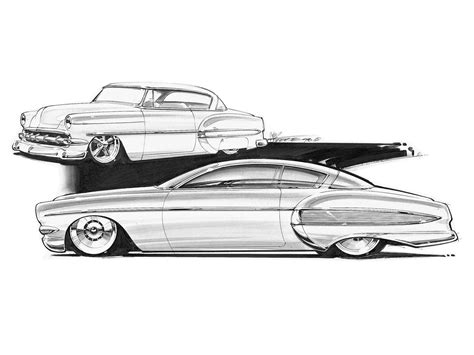 1950's Shoebox Concept Drawings - Hot Rod Network