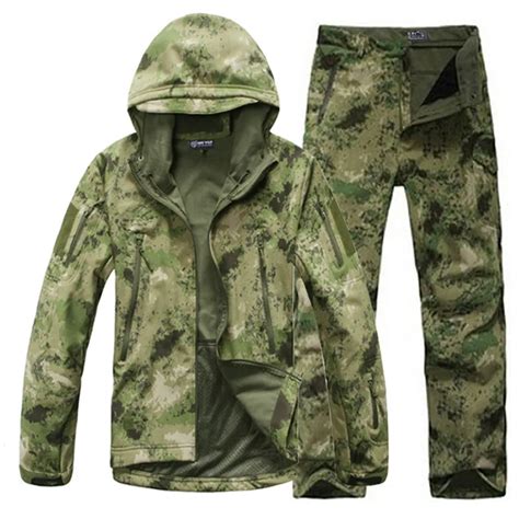 Man Fishing Waterproof Hunting Tactical SoftShell Outdoor Jacket ...