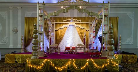 Free stock photo of indian wedding, indian wedding stage