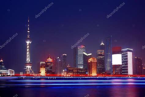 Night view of Shanghai — Stock Photo © zhudifeng #10774786