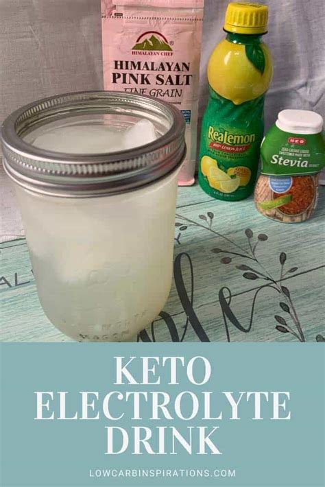 DIY Keto Electrolyte Drink Recipe | Keto electrolyte drink, Keto ...