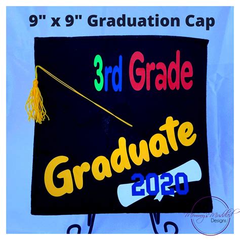 Elementary FELT Graduation Cap Preschool Prek Kindergarten | Etsy