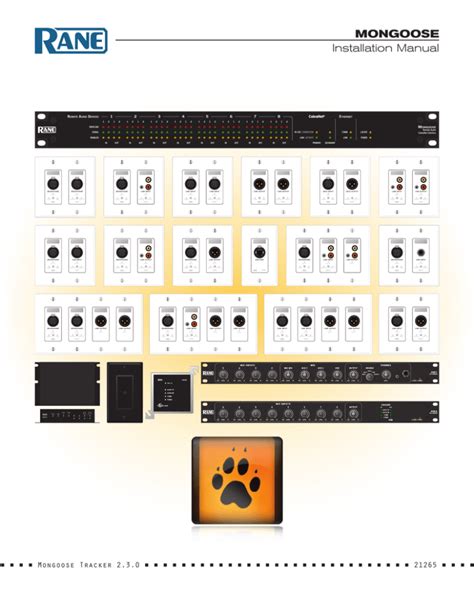 MONGOOSE Installation Manual 1 2
