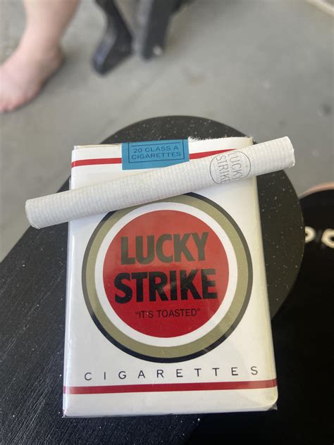 Found some filterless lucky strike at a local store : r/Cigarettes