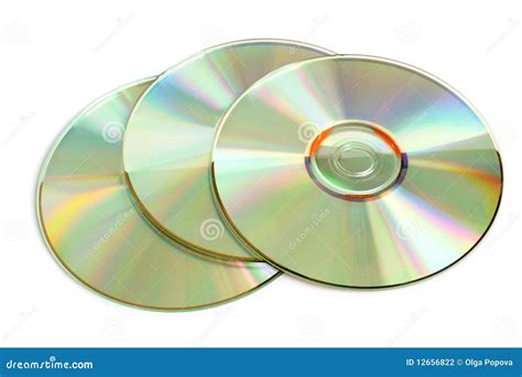 Three cd stock photo. Image of isolated, file, disk, circle - 12656822