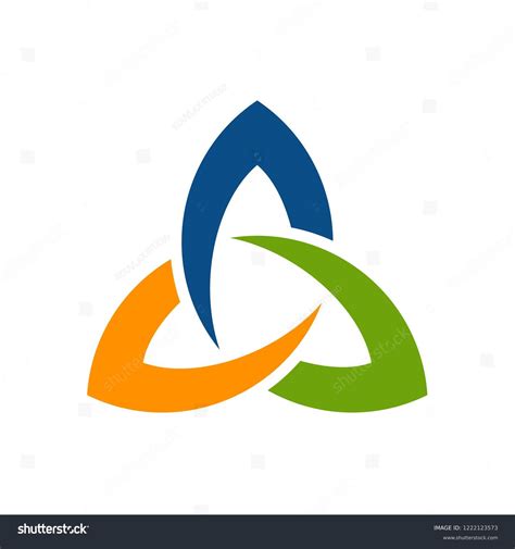 Trinity Logo Design Template Stock Vector (Royalty Free) 1222123573 | Shutterstock